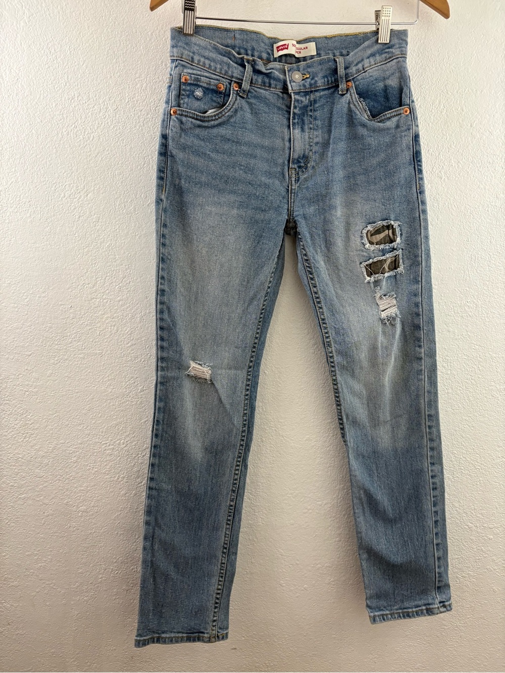 Levi's 502 Women Regular Taper Denim Jeans Stretch Size W28” X L 28”